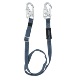 7' to 12' Adjustable Length Restraint Lanyard with Steel Snap Hooks (820912)