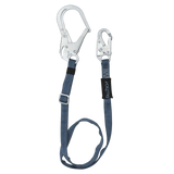 4' to 6' Adjustable Length Restraint Lanyard with Steel Connectors (82093)
