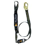 6' Arc Flash Energy Absorbing Lanyard, Single-leg with Choke-loop with Steel Snap Hook (8242L)