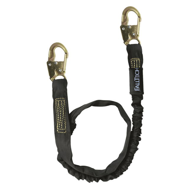 6' WeldTech® Nomex® Energy Absorbing Lanyard, Single-leg with Steel Snap Hooks (8243)