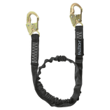 6' Heavyweight® Energy Absorbing Lanyard, Single-leg with Steel Snap Hooks (8246)