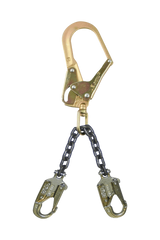 19" Premium Rebar Positioning Assembly with Chain and Steel Swivel Rebar Hook (825010LK)