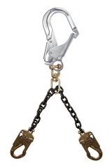 24" Premium Rebar Positioning Assembly with Chain and Aluminum Rebar Hook with Swivel (8250A)