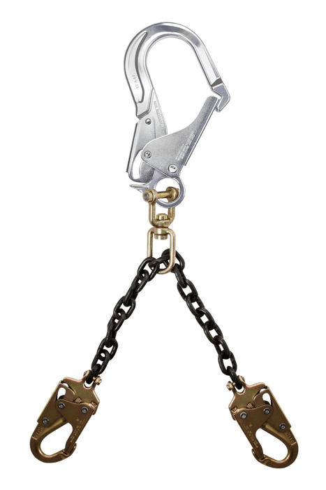 24" Premium Rebar Positioning Assembly with Chain and Aluminum Rebar Hook with Swivel (8250A)