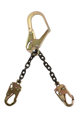 21" Standard-duty Rebar Positioning Assembly with Chain and Steel non-Swivel Rebar Hook (8250LT)