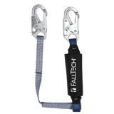 3' ViewPack® Energy Absorbing Lanyard, Single-leg with Steel Snap Hooks (8253)