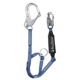 6' ViewPack® Tie-back Energy Absorbing Lanyard, Single-leg with Aluminum Connectors (825623A)