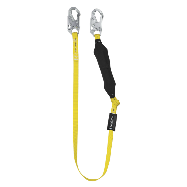 6' Soft Pack FT Basic® Energy Absorbing Lanyard, Single-leg with Steel Snap Hooks (8256LT)