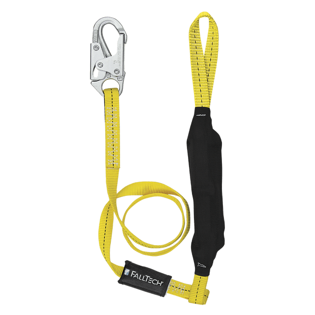 6' Soft Pack FT Basic® Energy Absorbing Lanyard, Single-leg with Choke-loop (8256LTL)