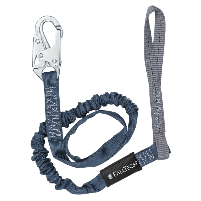 6' Internal Energy Absorbing Lanyard, Single-leg with Choke-loop with Steel Snap Hook (8259L)