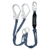 6' ViewPack® Tie-back Energy Absorbing Lanyard, Double-leg with Steel Connectors (8260732D)