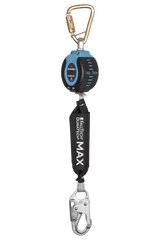 9' DuraTech® MAX Personal SRL with Steel Snap Hook, Includes Steel Dorsal Connecting Carabiner (82709SB1)