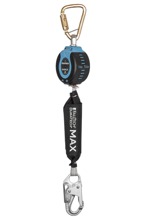 9' DuraTech® MAX Personal SRL with Steel Snap Hook, Includes Steel Dorsal Connecting Carabiner (82709SB1)