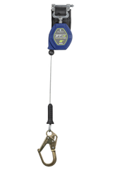 8' FT-X™ Cable Class 2 Leading Edge Personal SRL-P, Single-leg with Steel Mini Rebar Hook (82808SP0)