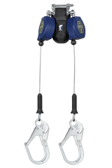 8' FT-X™ Cable Class 2 Leading Edge Personal SRL-P, Twin-leg with Steel Rebar Hooks with SpeedLink™ (82808TP3)