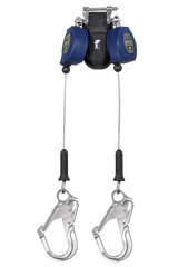 8' FT-X™ Cable Class 2 Leading Edge Personal SRL-P, Twin-leg with Aluminum Rebar Hooks with SpeedLink™ (82808TP5)