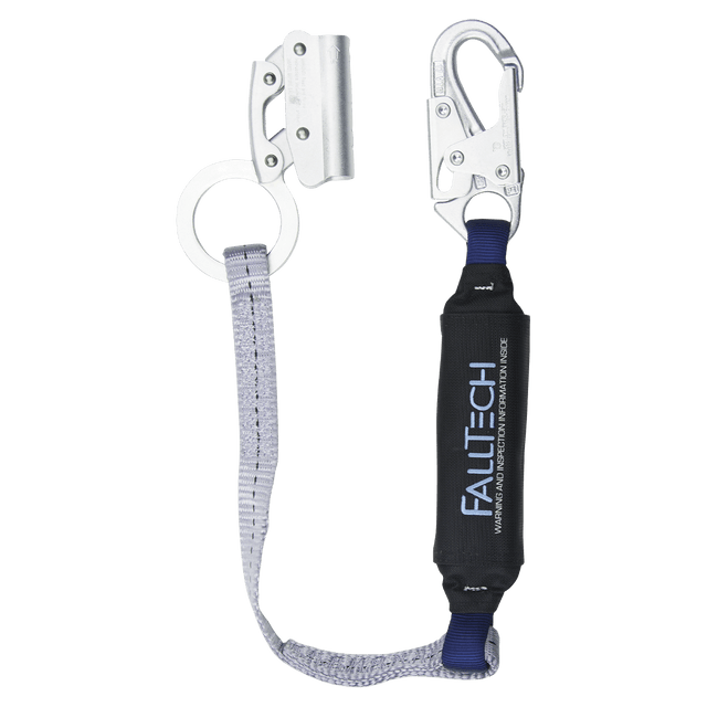 Manual Rope Adjuster with 3' ViewPack® Energy Absorbing Lanyard (8353)