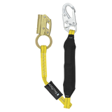 Manual Rope Adjuster with 3' FT Basic® Soft Pack Energy Absorbing Lanyard (8353LT)