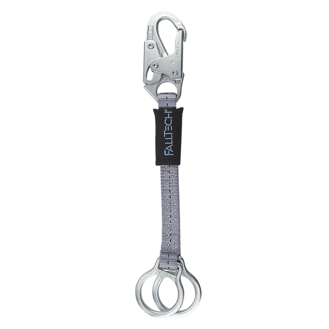 18" Double D-ring Dorsal Extender with Steel Snap Hook (83662D)