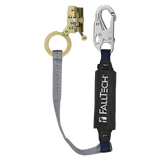 Hinged Trailing Fall Arrester with Anti-panic and 3' ViewPack® Energy Absorbing Lanyard (8388)