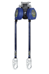 8' FT-X™ EdgeCore™ Class 2 Leading Edge Personal SRL-P, Twin-leg with Steel Snap Hooks with SpeedLink™ (84108TP1)