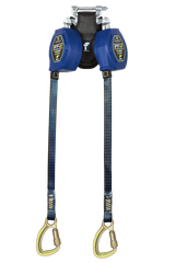 8' FT-X™ EdgeCore™ Tie-Back Class 2 Leading Edge Personal SRL-P, Twin-leg with Steel 5k Carabiners with SpeedLink™ (84108TP8)
