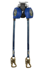 8' FT-X™ EdgeCore™ Tie-Back Class 2 Leading Edge Personal SRL-P, Twin-leg with Steel 5k Snap Hooks with SpeedLink™ (84108TP8S)