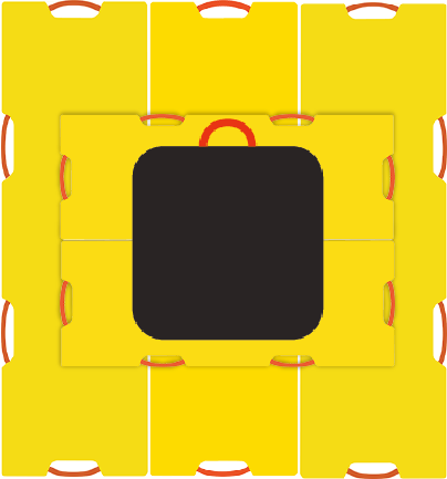 FiberTech MultiPad System. 85k Capacity. 22.5 sf. (MPS-22-85)