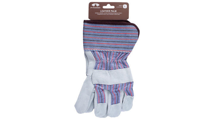Leather Palm Safety Cuff Small (GL1001WS) Per 12