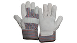 Leather Double Palm Safety Cuff Large (GL1008WL) Per 12