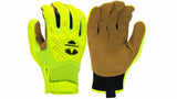 Gloves TPR Leather Palm Hook&Loop XL (GL202HTXL) Per 1