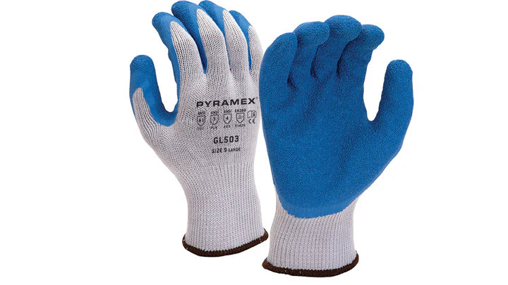 Crinkle Latex 10g Knit Liner - Hang Tagged -Medium (GL503HTM) Per 1