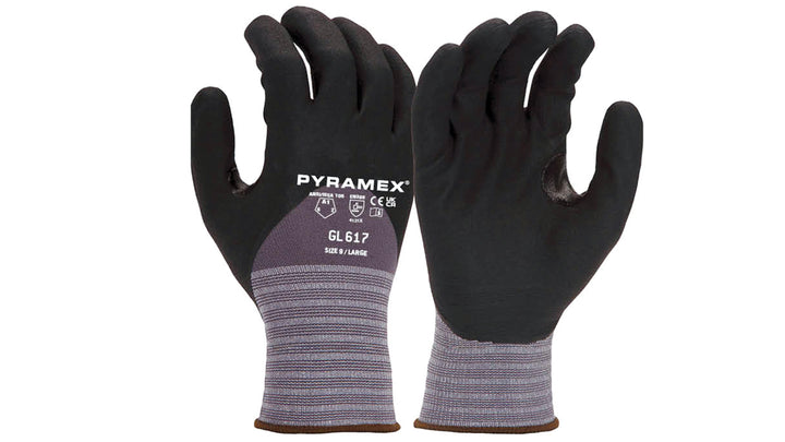 3/4 MicroFoam Nitrile 15g Nylon XL (GL617XL) Per 1