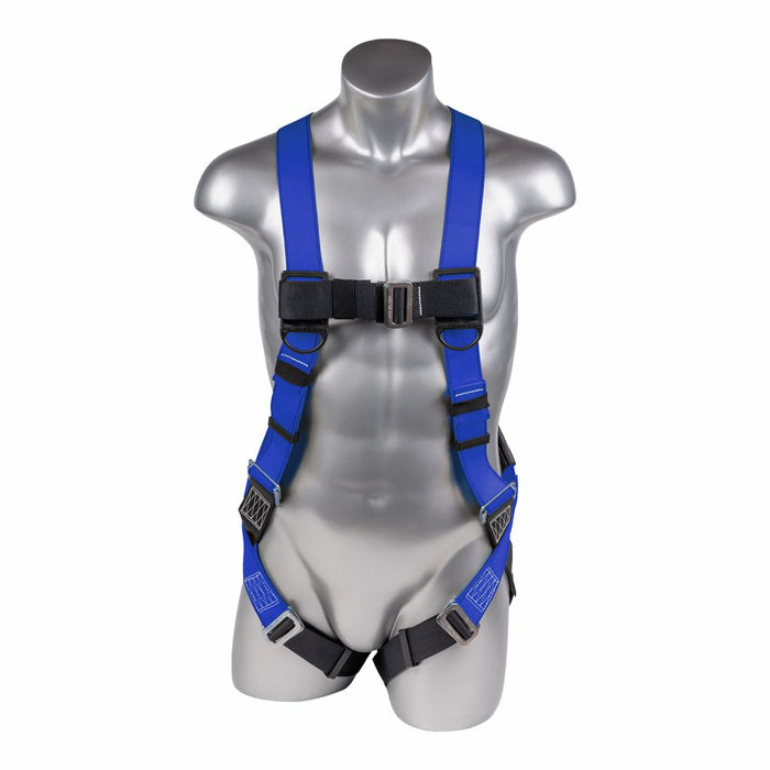 HARNESS 5PT., PASS-THRU LEGS, BACK D-RING, BLUE COLOR (H211100021)