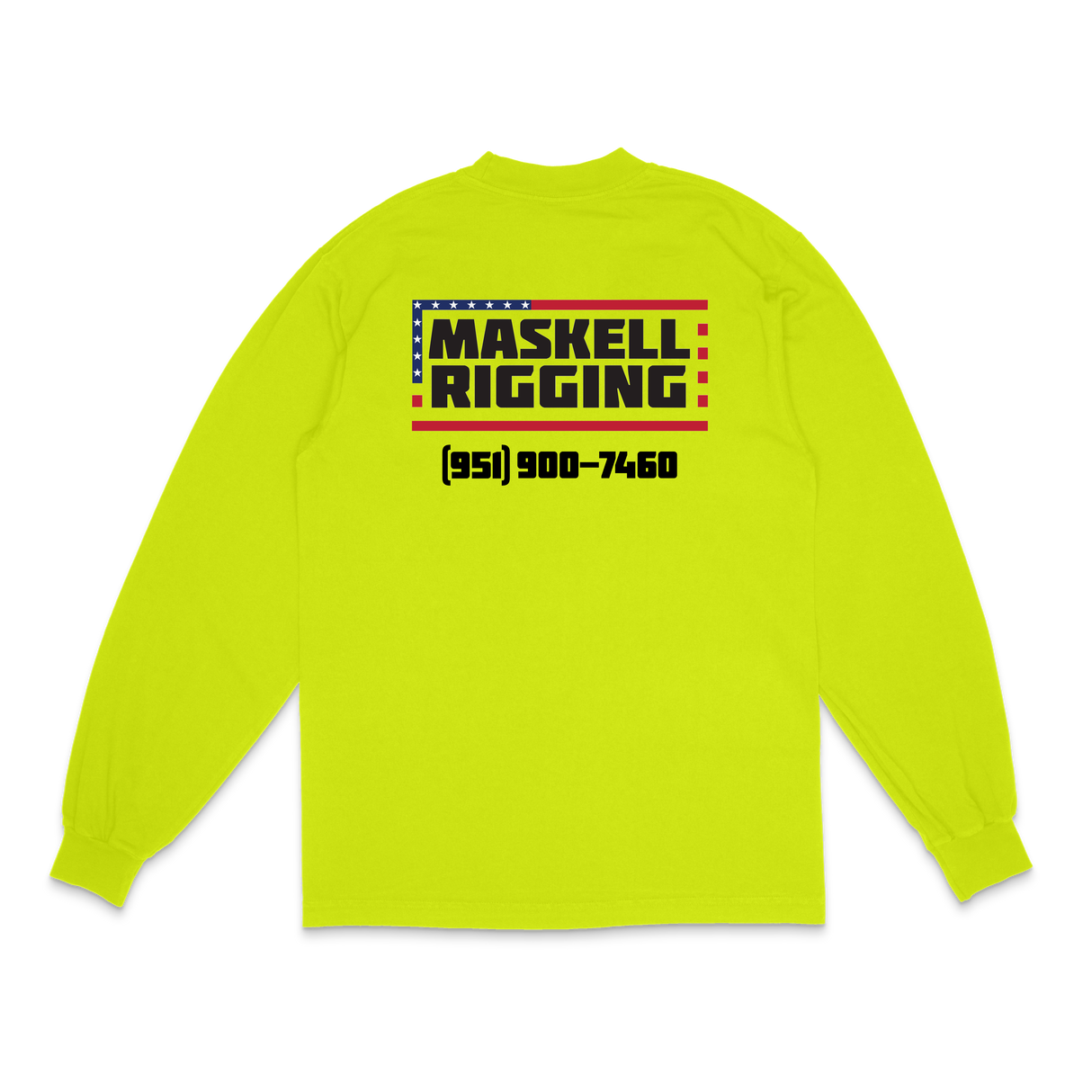 Maskell Rigging Long Sleeve Hi-Vis Shirt
