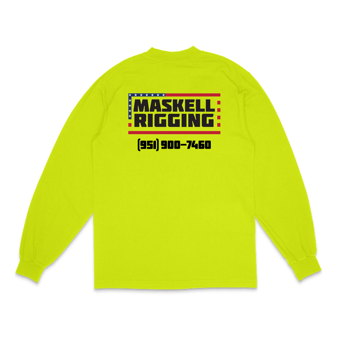 Maskell Rigging Long Sleeve Hi-Vis Shirt