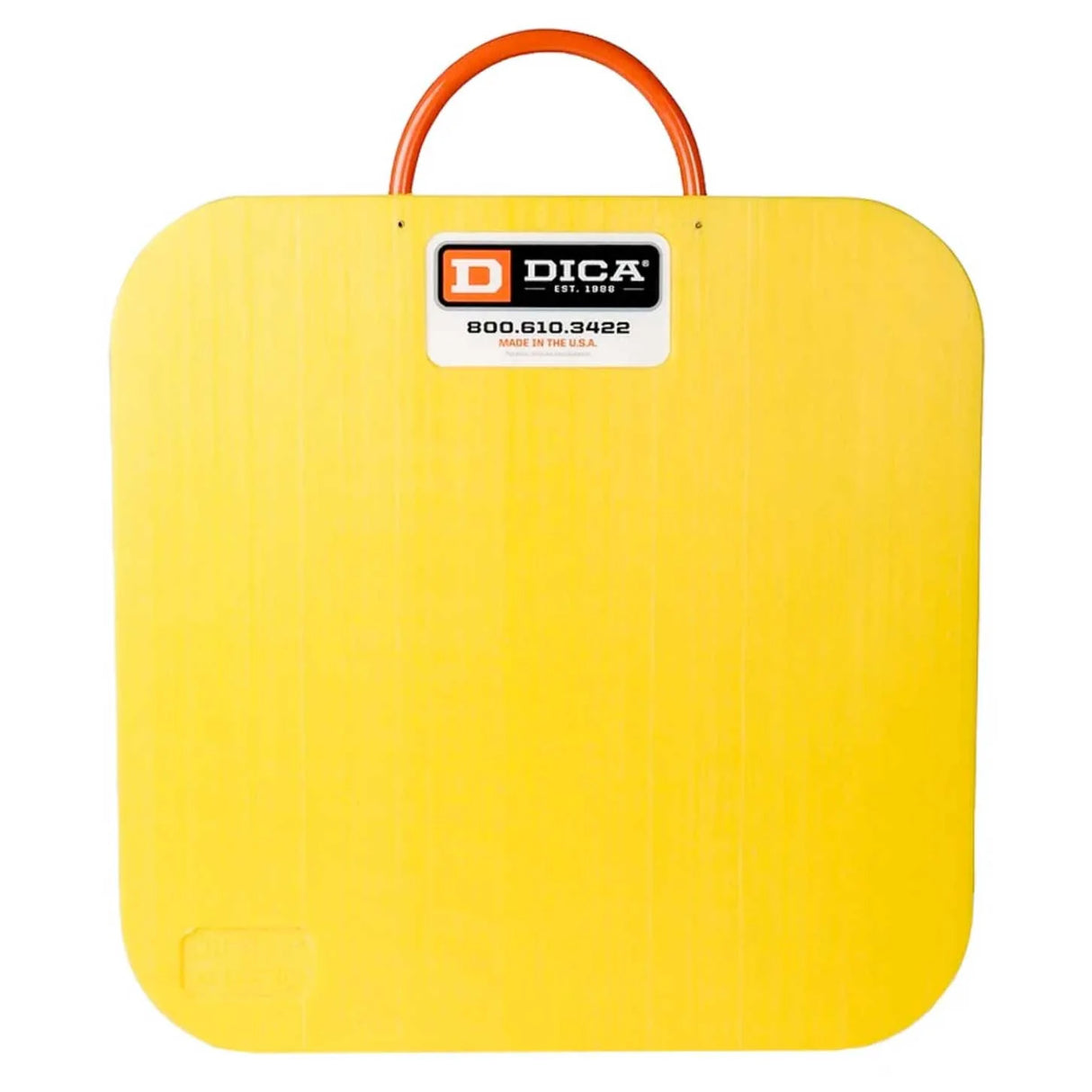 SafetyTech MD Outrigger Pad 18" x 18" x 1" (Yellow) (D1818-Y)