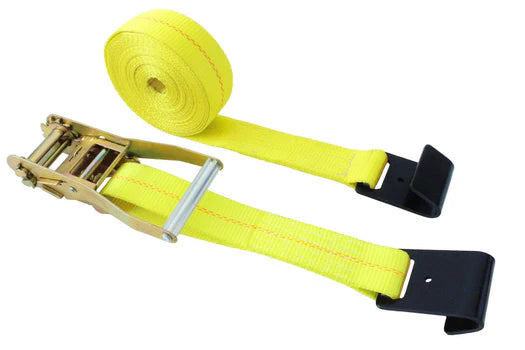 2" x 30' Ratchet Strap with Flat Hooks