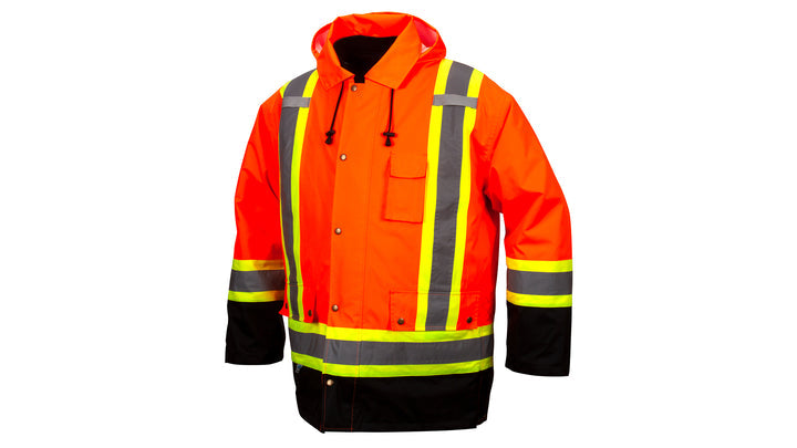 Orange 7-in-1 parka in orange - medium (RC7P3520M) Per 1
