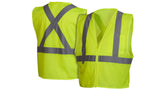 Lime Hi-Vis Lime Vest with Reflective Tape - Size 5X Large (RCZ2110X5) Per 1
