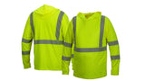 Lime Long Sleeve Pullover Hoodie- ANSI - Lime - X4 (RLPH110X4) Per 5