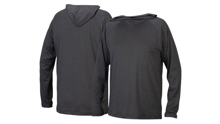 Gray Long Sleeve Pullover Hoodie - Gray - L (RLPH112NSL) Per 5