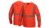 Orange Long Sleeve Pullover Hoodie- ANSI - Orange - XL (RLPH120XL) Per 5