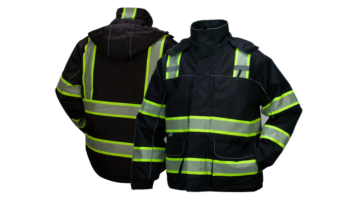 Black Class 1 Parka - Black - Extra Large (RPB3511XL) Per 1