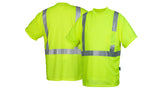 Lime Short sleeve lime heat sealed t-shirt - size medium (RTSHS2110M) Per 1