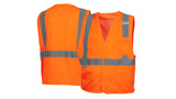 Orange RVHL20-Hook and Loop Orange Vest- 6XL (RVHL2020X6) Per 5
