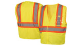 Lime Hi-Vis Lime with 5 Point Break - Size 5X Large (RVHL2710BRX5) Per 5