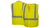 Lime Hi-Vis lime vest with plain bag - Size 3X Large (RVHL2910X3) Per 1
