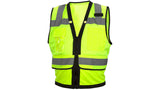 Lime/Black Hi-Vis Lime with Black Trim and Zipper - Size Extra Large (RVZ2810XL) Per 5