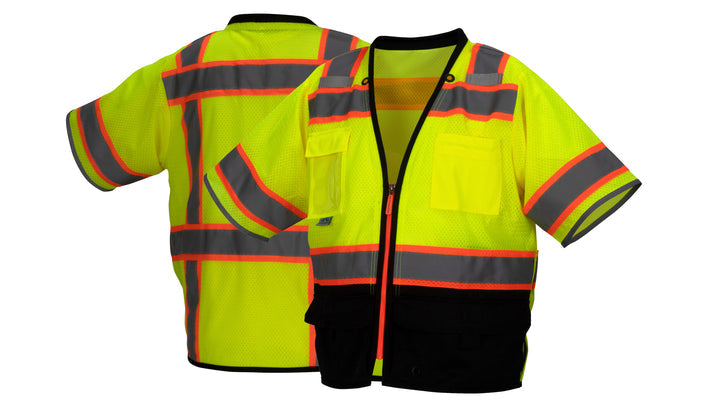 Lime Class 3 Mesh Surveyor - Lime - 3XL (RVZ3710BX3) Per 1